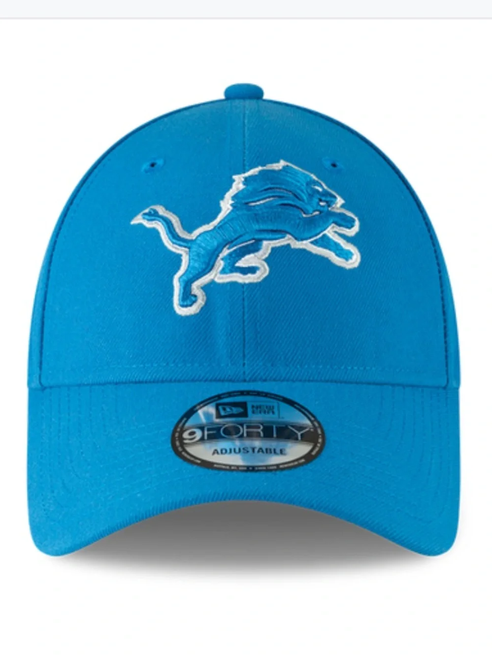 New Era Detroit Lions Blue 9Forty The League Adjustable Hat NWT